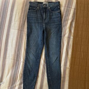 Everlane Dark Blue Skinny Jeans